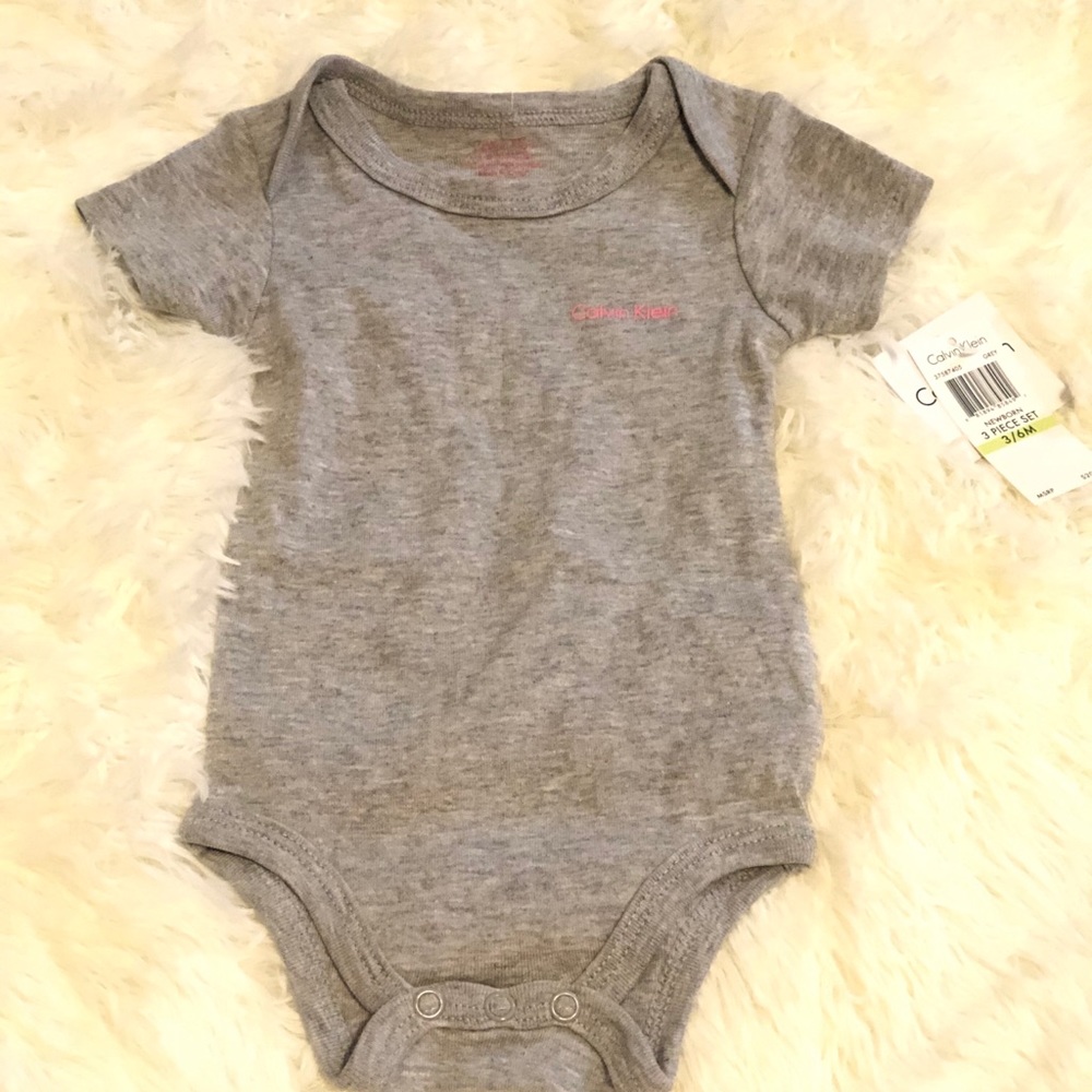 New Calvin Klein Onesie 3-6 months